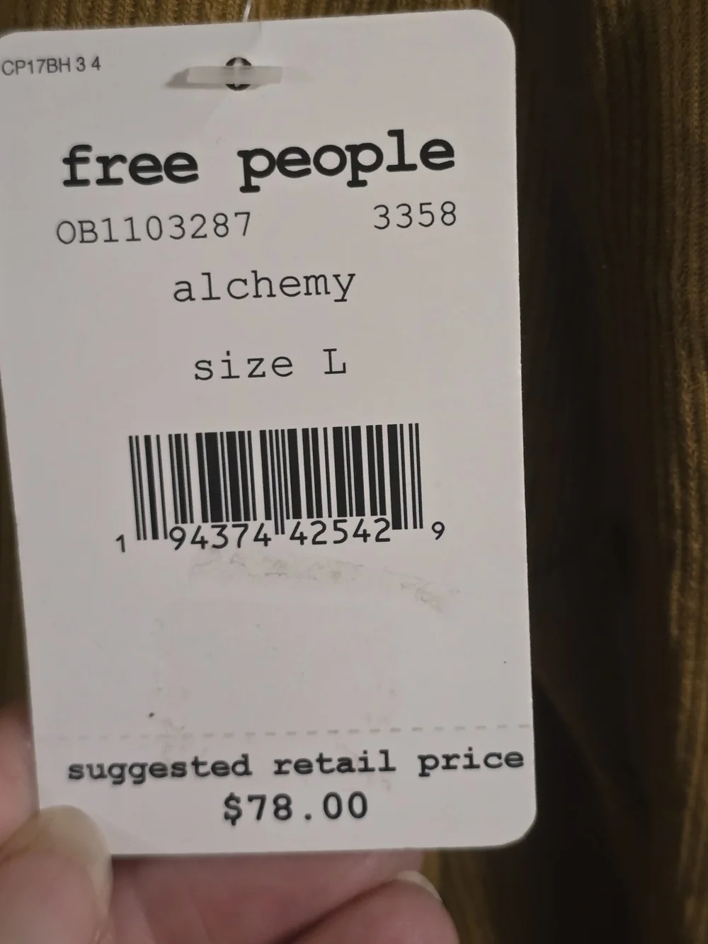 Free People lightweight long